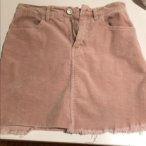 Brandy Melville corduroy skirt